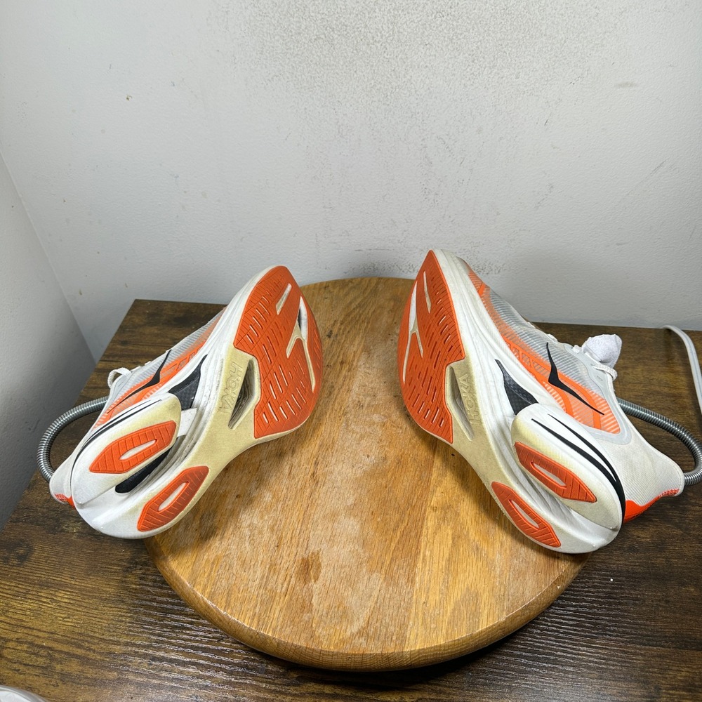 Hoka One One Cielo X1 2.0 Women's Shoes Orange White Size 6.5 1162053 PLV - Picture 6 of 8